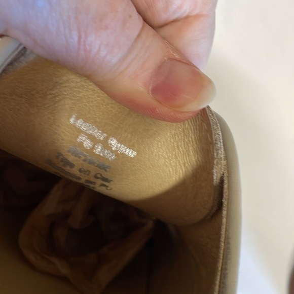 1901 Made In Italy Beige Suede Lace Up Men’s Oxford’s Shoes size 43 - Picture 12 of 14